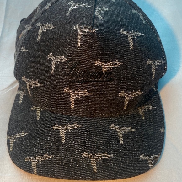 Supreme Charcoal Patterned Hat - Picture 1 of 4